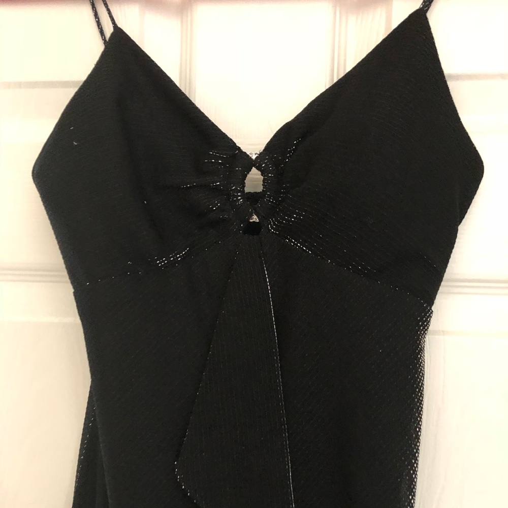 Cache Black Sparkly Prom/Formal Dress Size 4